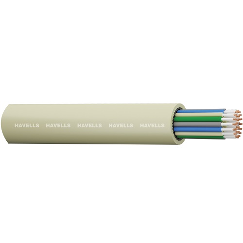 Havells 20 Pair Unarmoured 0.4 mm ATC Telecom Switch Board Cable, 90 mtr